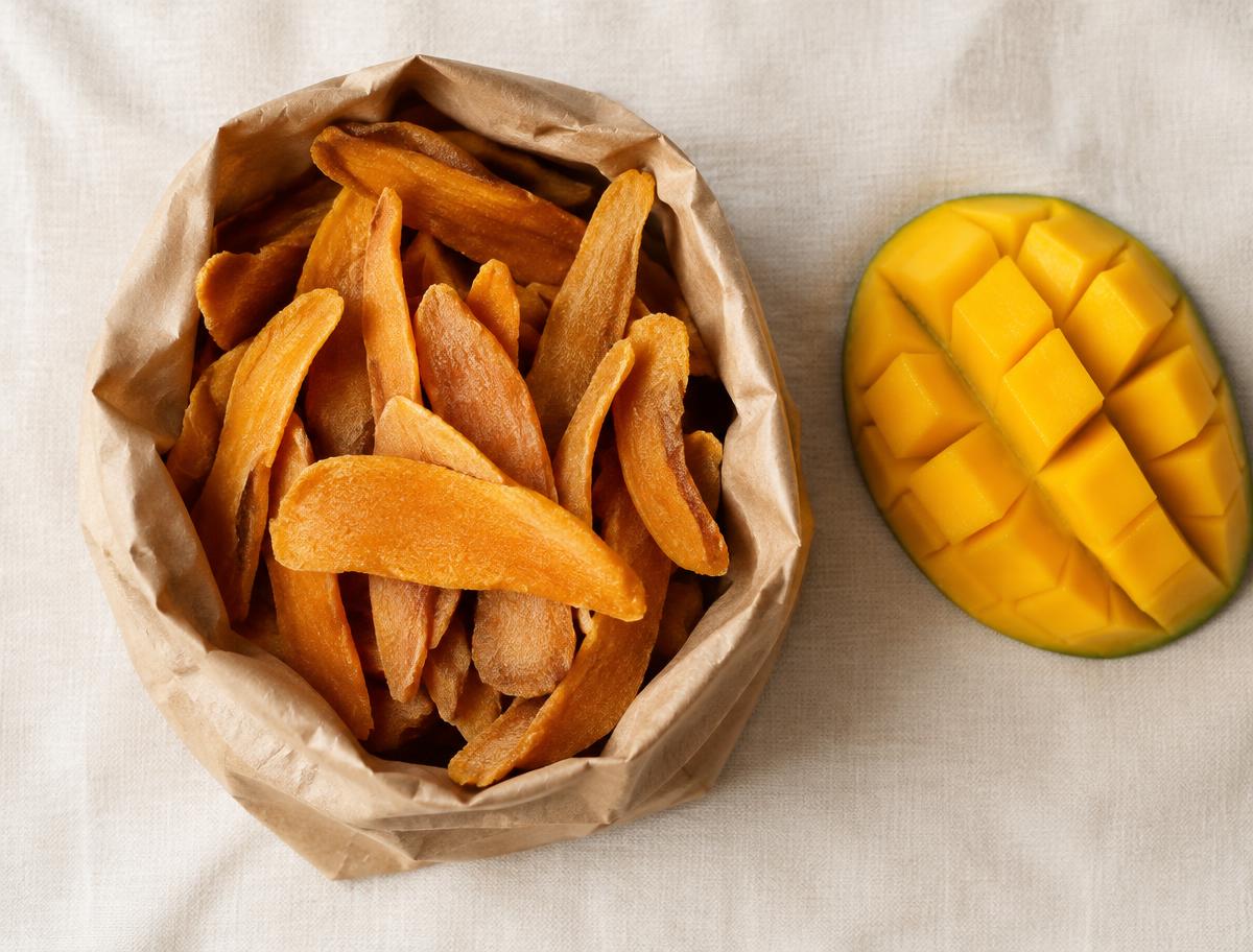 Getrocknete Mango ohne Zucker und ohne Schwefel: Worauf du beim Kauf achten solltest